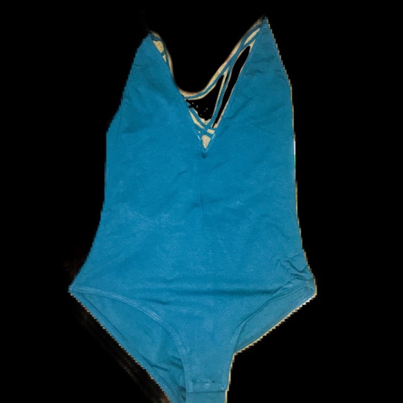 • SAM EDELMAN | NWT | Moroccan Blue BodySuit • - Picture 4 of 5